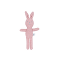Blush Knitted Bunny Rattle