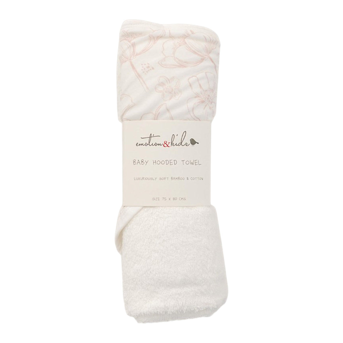 Botanical Baby Hooded Towel