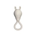 White Bunny Silicone Teether and Rattle