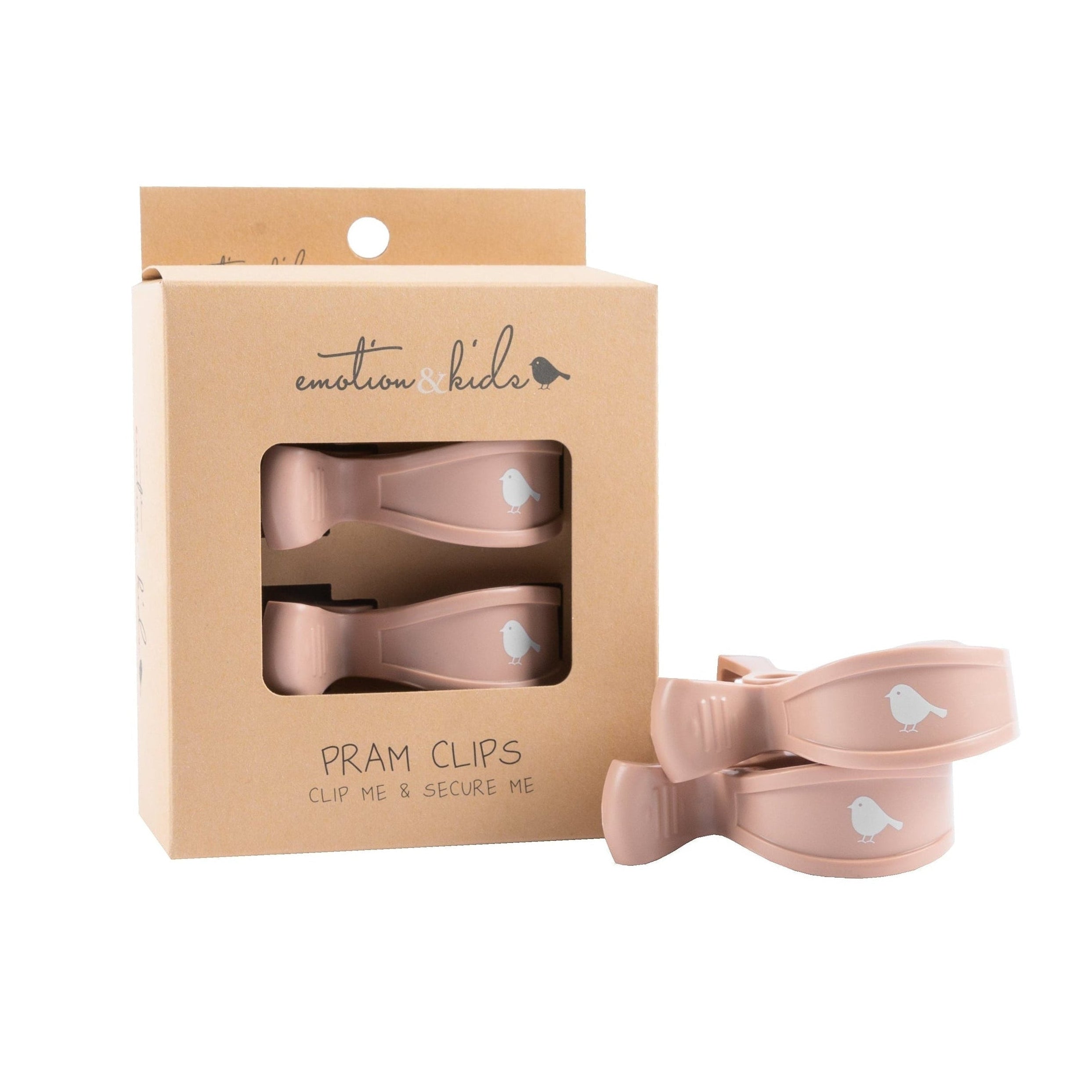 Latte Pram Clips - 2 Pack