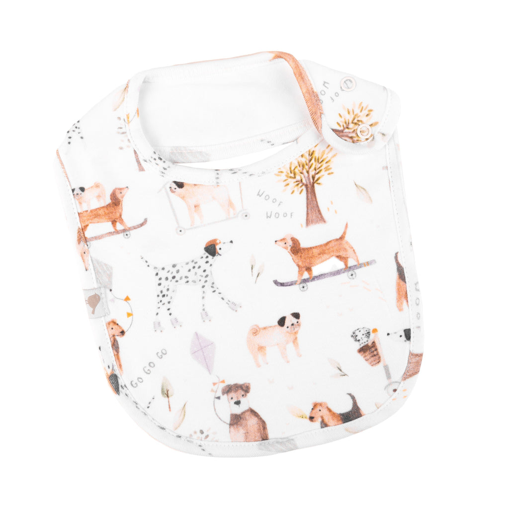 Dogs Day Out Organic Cotton Bib