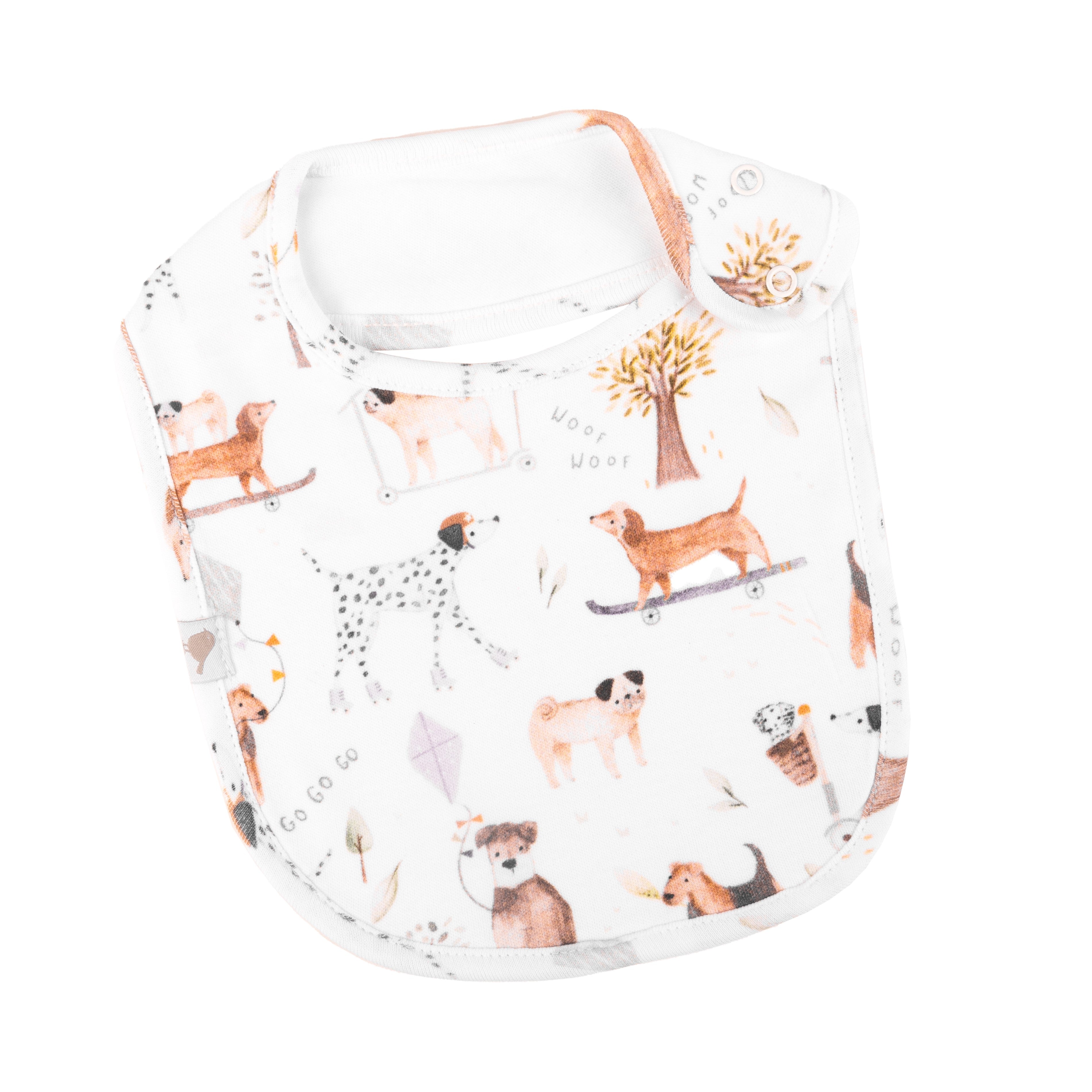 Dogs Day Out Organic Cotton Bib