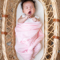 Pink Self Stripe Cotton Wrap