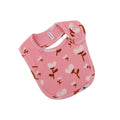 Paper Cut Blossom Bib