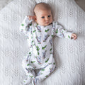 Koala Organic Cotton Zip & Footed Outfit