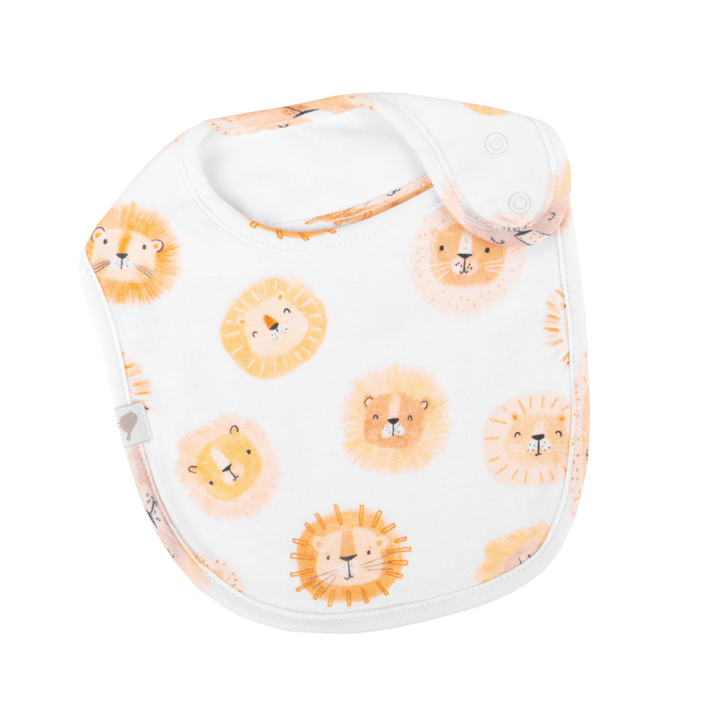 Lions Organic Cotton Bib
