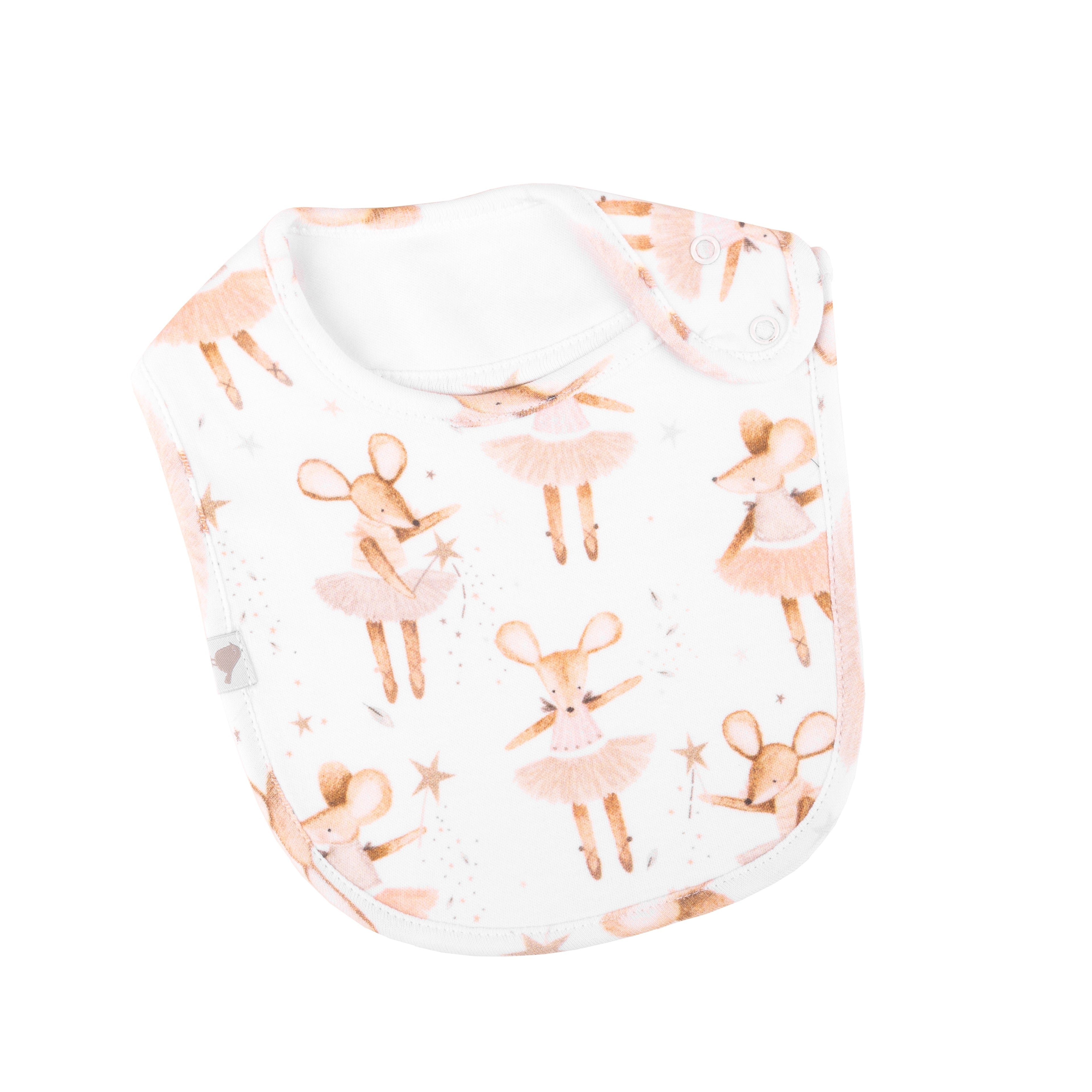 Magical Mouse Organic Cotton Bib